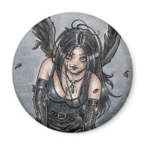 Black Misery Angel Magnet