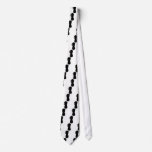 black mixer icon neck ties