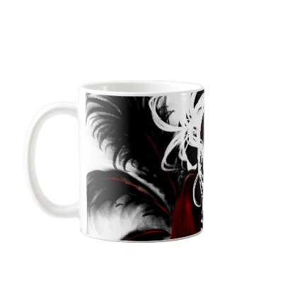 Black Moons Coffee Mug by Flynn_the_Cat
