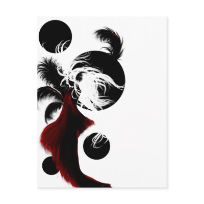 Black Moons Postcard by Flynn_the_Cat