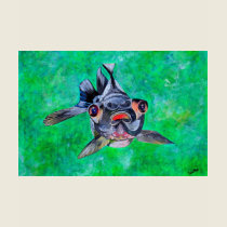 Black Moor Goldfish t-shirts