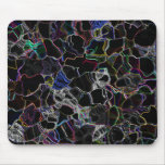 Black Mousepad with Colourful Accents
