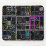 Black Mouspad with Colourful Accent Mousemats
