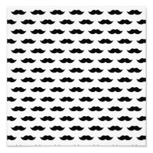 Black Moustache Background Photograph