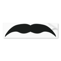 black moustache
