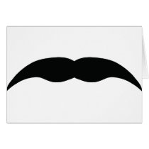 black moustache