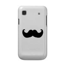 black moustache samsung galaxy s covers