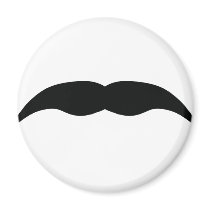 black moustache