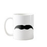 black moustache mugs