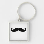 Black Moustache or Black Moustache for Fun Gifts Key Chains