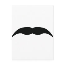 black moustache