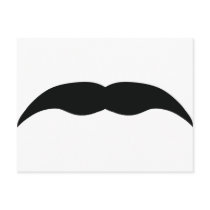 black moustache