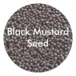 Black Mustard stickers