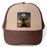 Black Mystic Pyramid Hat