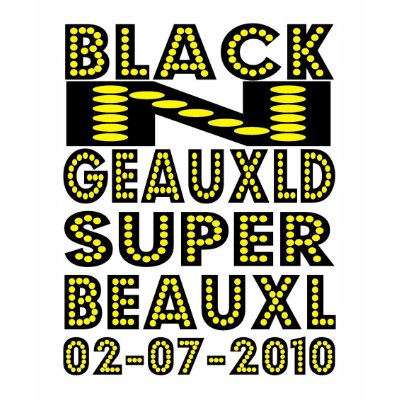 BLACK N GEAUXLD NEW ORLEANS  TEE SHIRTS by PerGis_NOSaints