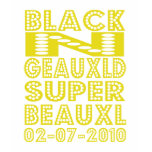 BLACK N GEAUXLD SUPERBOWL NEW ORLEANS SAINTS t-shirts