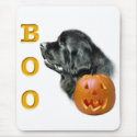 Black Newfoundland Boo mousepads