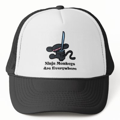 Black Ninja Kick Hats by OmanLegend