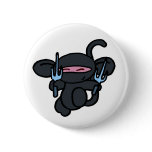 Black Ninja with Sai-No Words buttons