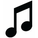 black note icon t-shirts