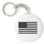 black obama america usa flag key chain