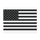 black obama america usa flag post card