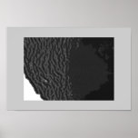 Black Ocean Poster