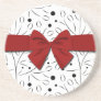 Black on White Floral Pattern