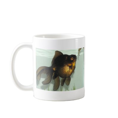 Black-or Goldfish Coffee Mug by LisasLair