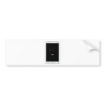 Black Or White Bumper Stickers