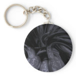 Black Out Abstract Keychain
