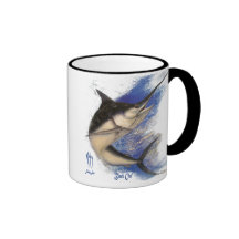 'Black Out' - Marlin Mug