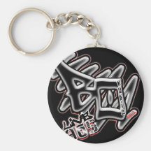 Black Out Radio Keychain