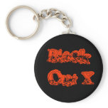 Black-Out X key chain keychains