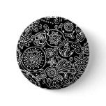 Black Paisley buttons