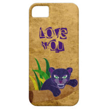 Black Panther iPhone 5 Carcasa