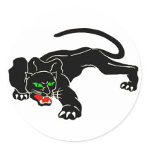 Black Panther - Large CAT Sticker
