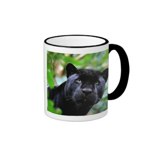 Black Panther Macro Coffee Mug