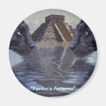 Black Panther Mexico Collection Refrigerator Magnets