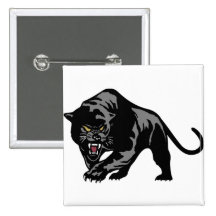 Black Panther Pinback Buttons