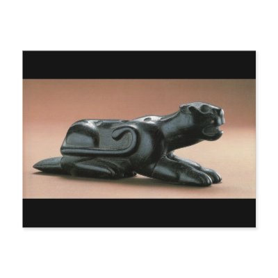 Black Panther Post Card by nativeamerican