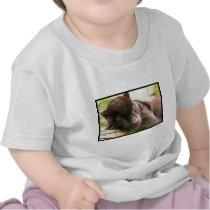 Black Panther Sleeping Baby T-Shirt