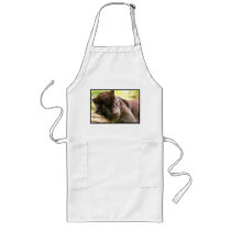 Black Panther Sleeping Long Apron