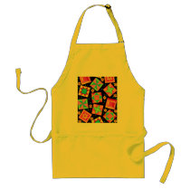 Black Patchwork Quilt Block Apron