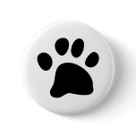 Black Paw buttons