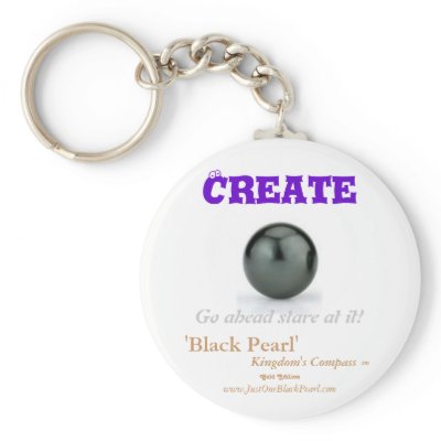 'Black Pearl' What are you staring at? Key Chains by innuendoes
