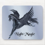 Black Pegasus mousepads