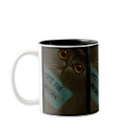 BLACK PERSIAN CAT - VOTE FOR McCAIN Mug