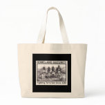 Black Photo Indian Homeland Security Canvas Bag