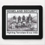Black Photo Indian Homeland Security Mouse Pads